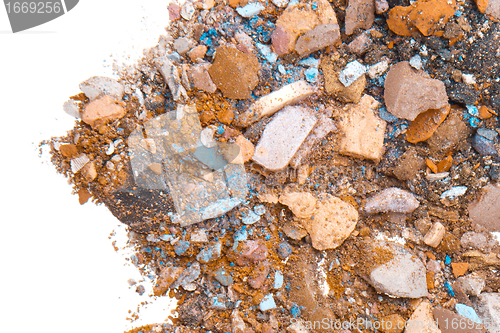 Image of crushed eyeshadows