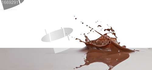 Image of chocolate splash