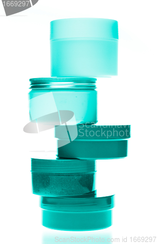 Image of cosmetic bottles