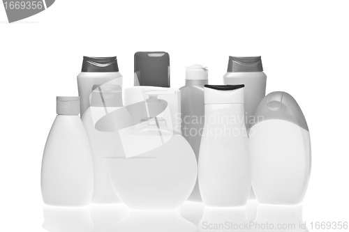 Image of cosmetic bottles