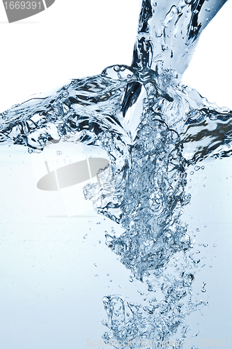 Image of bubbles in water