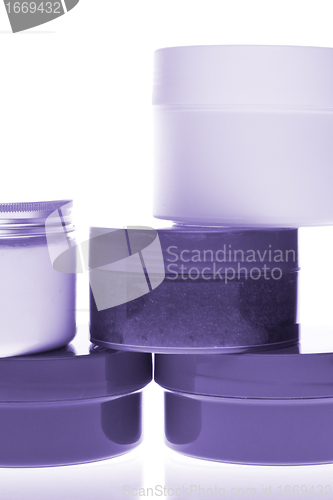 Image of cosmetic bottles