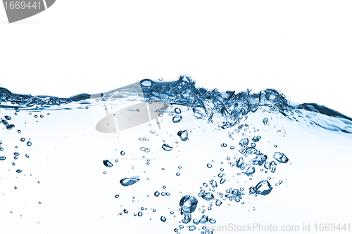 Image of water splashing