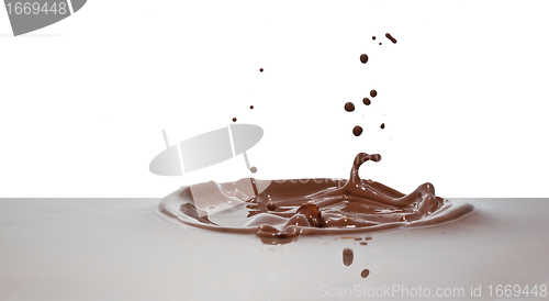 Image of chocolate splash