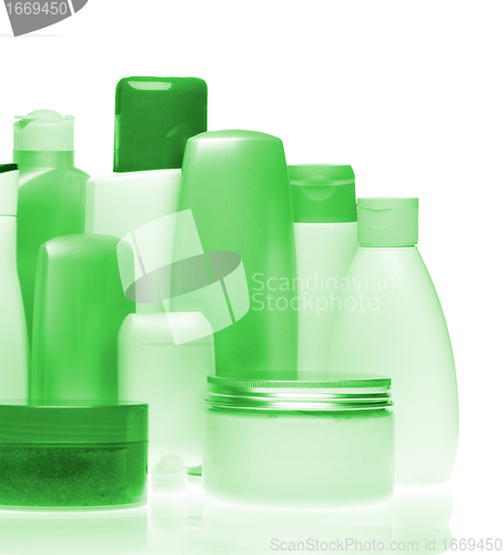 Image of cosmetic bottles