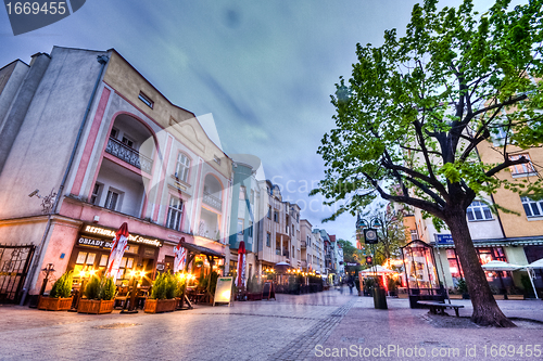 Image of historical town Sopot