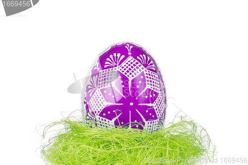 Image of easter egg in grass