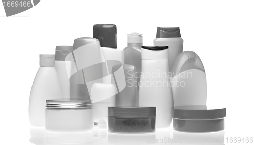 Image of cosmetic bottles