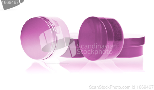 Image of cosmetic bottles