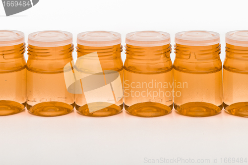 Image of cosmetic glass containers