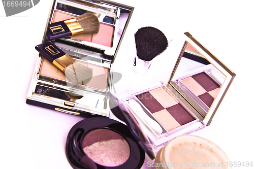 Image of makeup collection