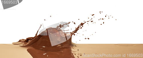 Image of chocolate splash