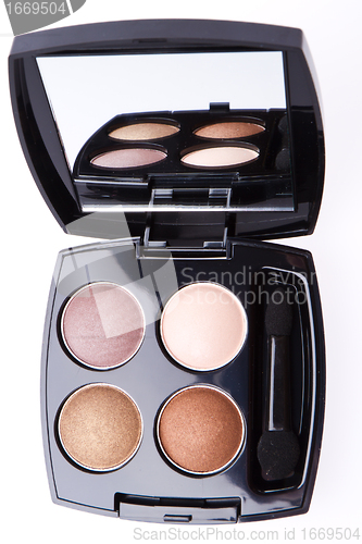 Image of compact eyeshadows