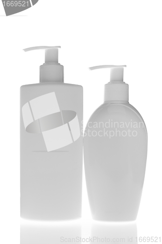 Image of cosmetic bottles