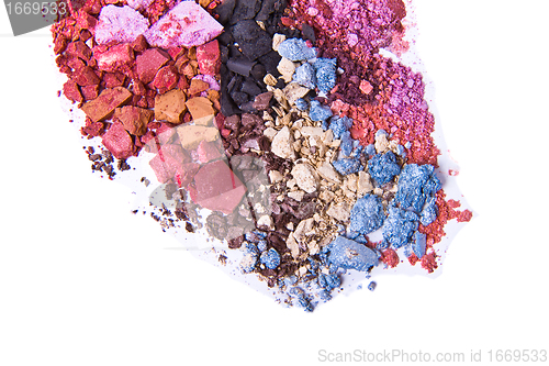 Image of crushed eyeshadow