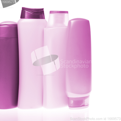 Image of cosmetic bottles