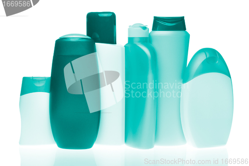Image of cosmetic bottles