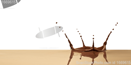 Image of chocolate splash