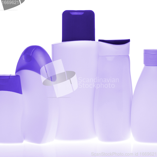 Image of cosmetic bottles