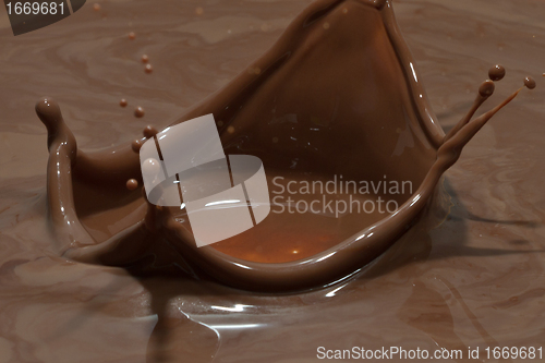 Image of chocolate splash