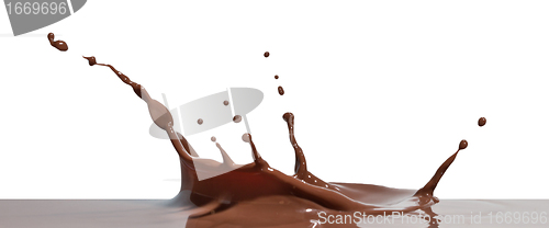 Image of chocolate splash