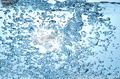 Image of bubbles in water