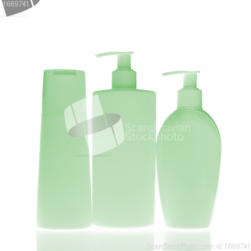 Image of cosmetic bottles