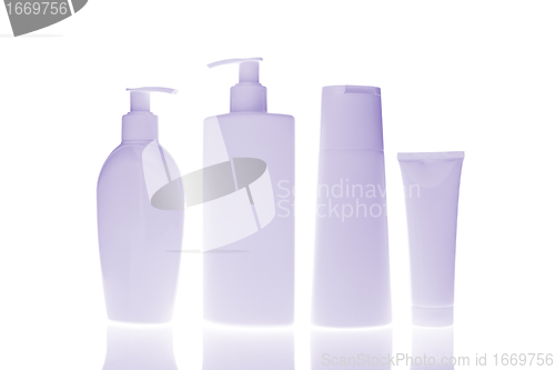 Image of cosmetic bottles