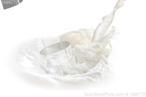 Image of milk splash