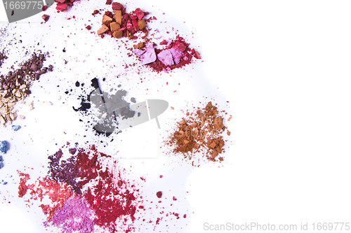 Image of crushed eyeshadow