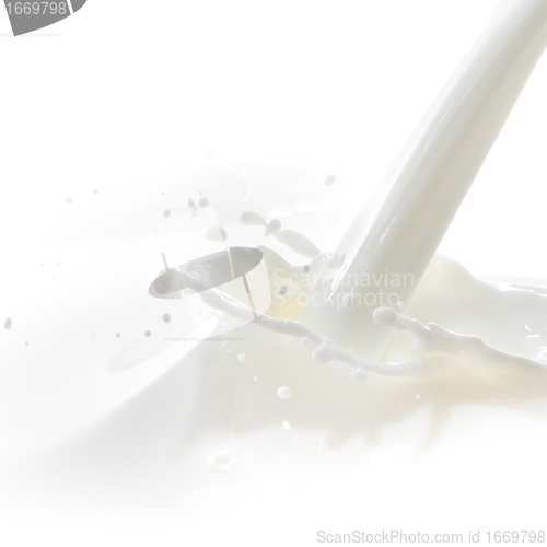 Image of milk splash