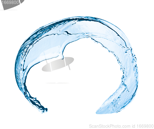 Image of water splash