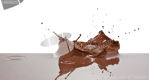 Image of chocolate splash