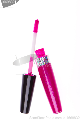 Image of lip gloss isolated