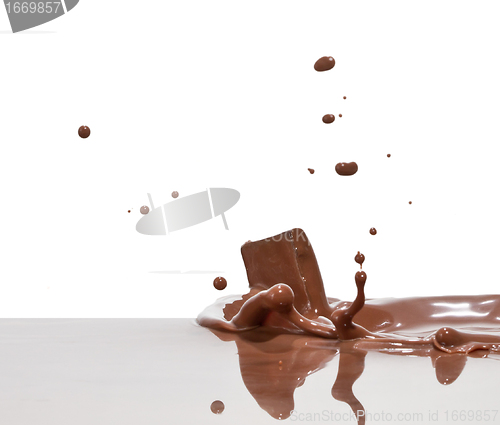 Image of chocolate splash