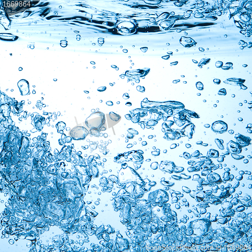 Image of bubbles in water
