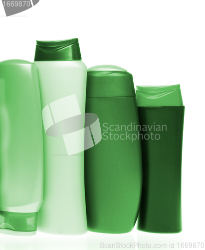 Image of cosmetic bottles