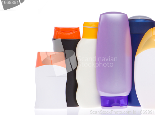 Image of cosmetic bottles