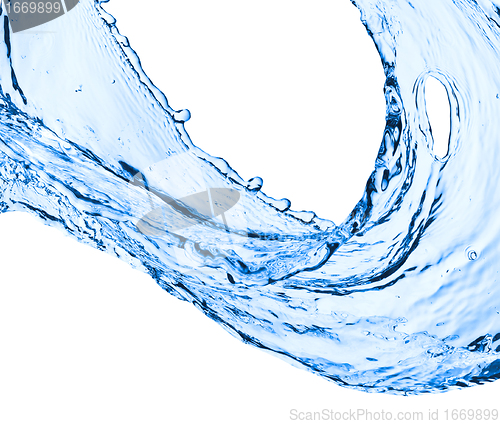 Image of water splash
