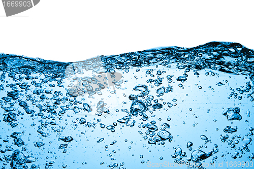 Image of bubbles in water