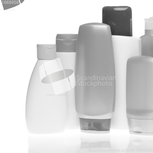 Image of cosmetic bottles