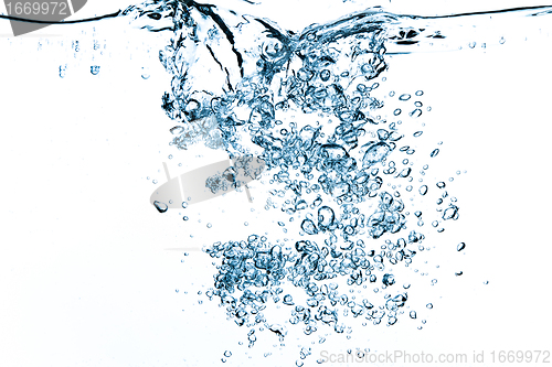 Image of bubbles in water
