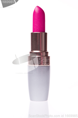 Image of lipstick on white background