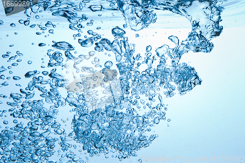 Image of bubbles in water