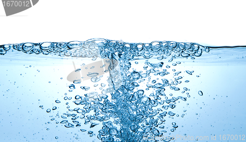 Image of bubbles in water