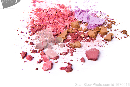 Image of crushed eyeshadow