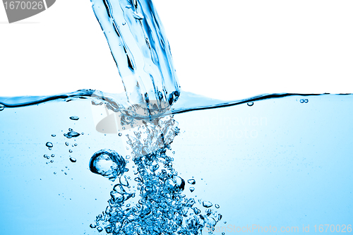 Image of bubbles in water
