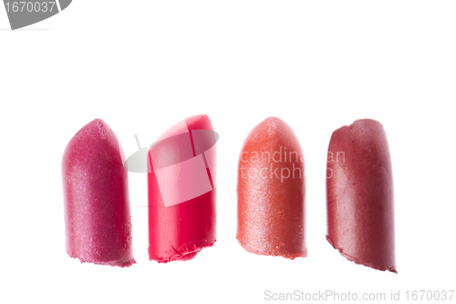 Image of scraps of lipstick