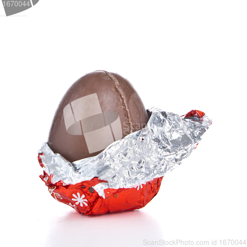 Image of chocolate easter egg