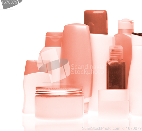 Image of cosmetic bottles